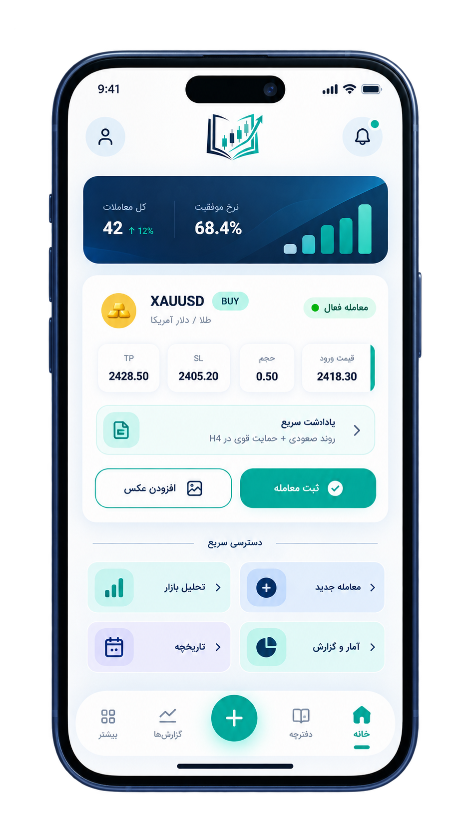 نمای موبایل نگار ژورنال